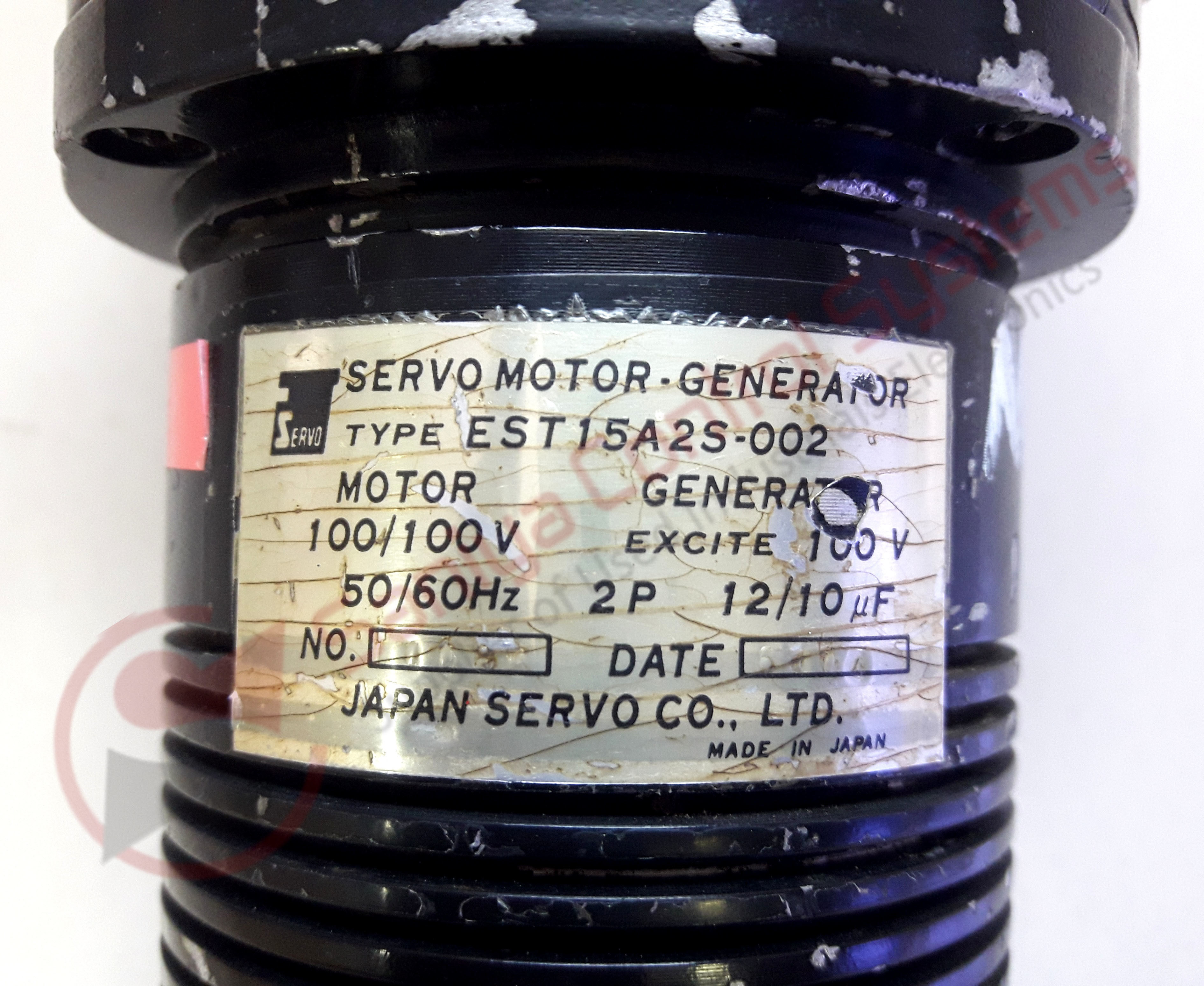 Servo Est15a2s-002 Motor Generator