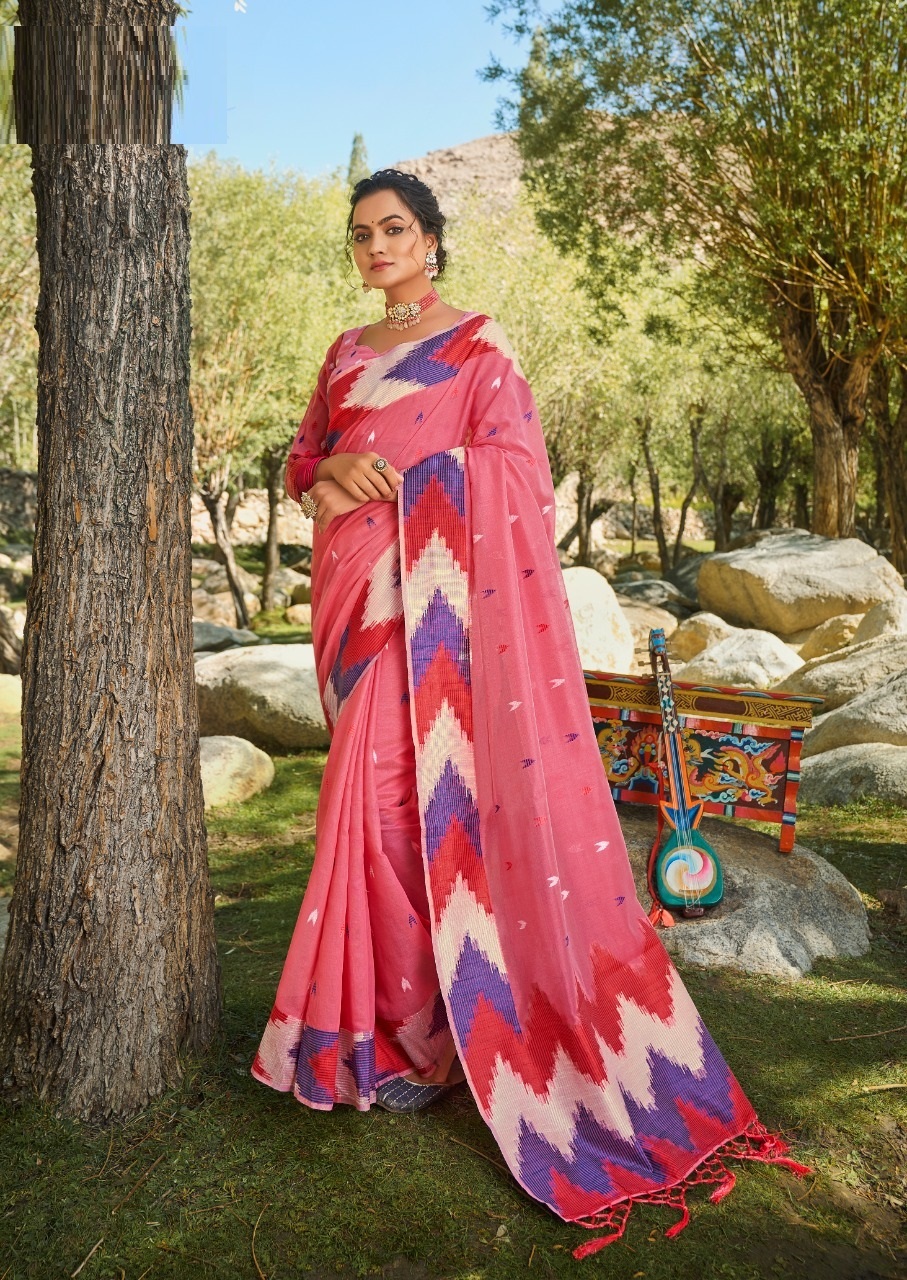 Yellow Organza Saree