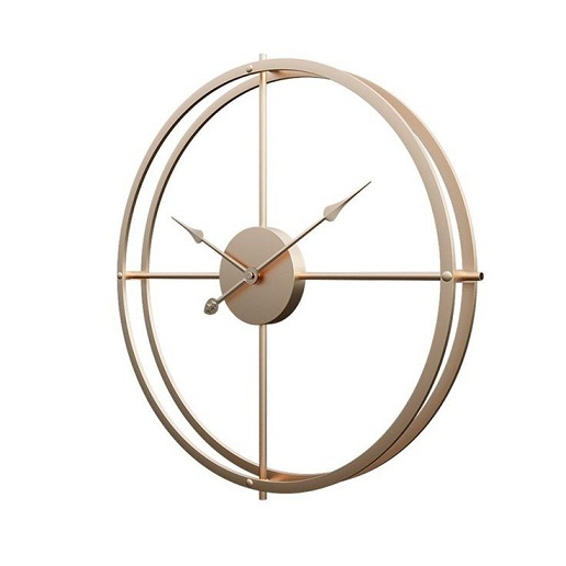 Gold Home Decoration Wall Clock
