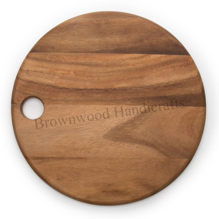 Polished Wooden Chopping Board