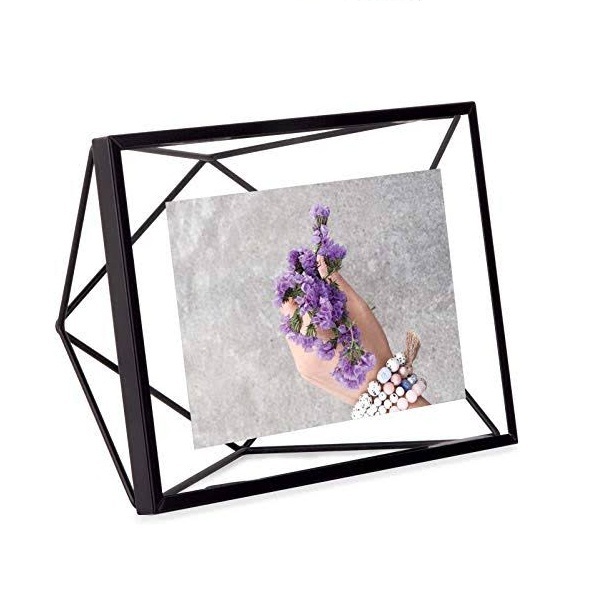 Home Decoration Photo Frame - Glass, 152x50mm, Copper And Silver | Handmade, Easy To Clean, Eco-friendly, Modern Arts Style