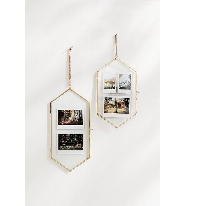 Home Decoration Photo Frame - Glass, 152x50mm, Copper And Silver | Handmade, Easy To Clean, Eco-friendly, Modern Arts Style