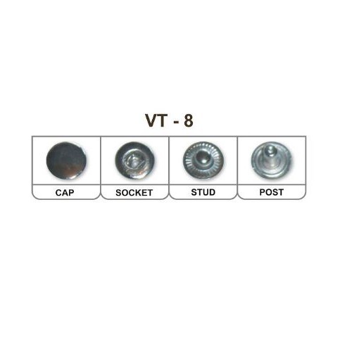 All Metal Snap Button