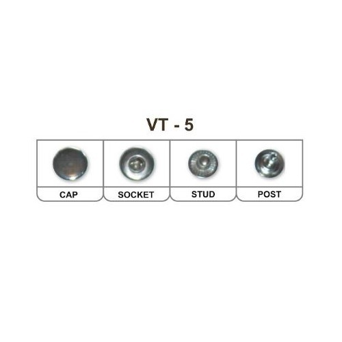 All Metal Snap Button