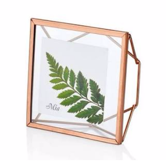 Home Decoration Photo Frame - Glass, 152.4x203x152 Mm, Gold And Silver (Customizable) | Handmade, Eco-friendly, Easy To Clean, Elegant Design