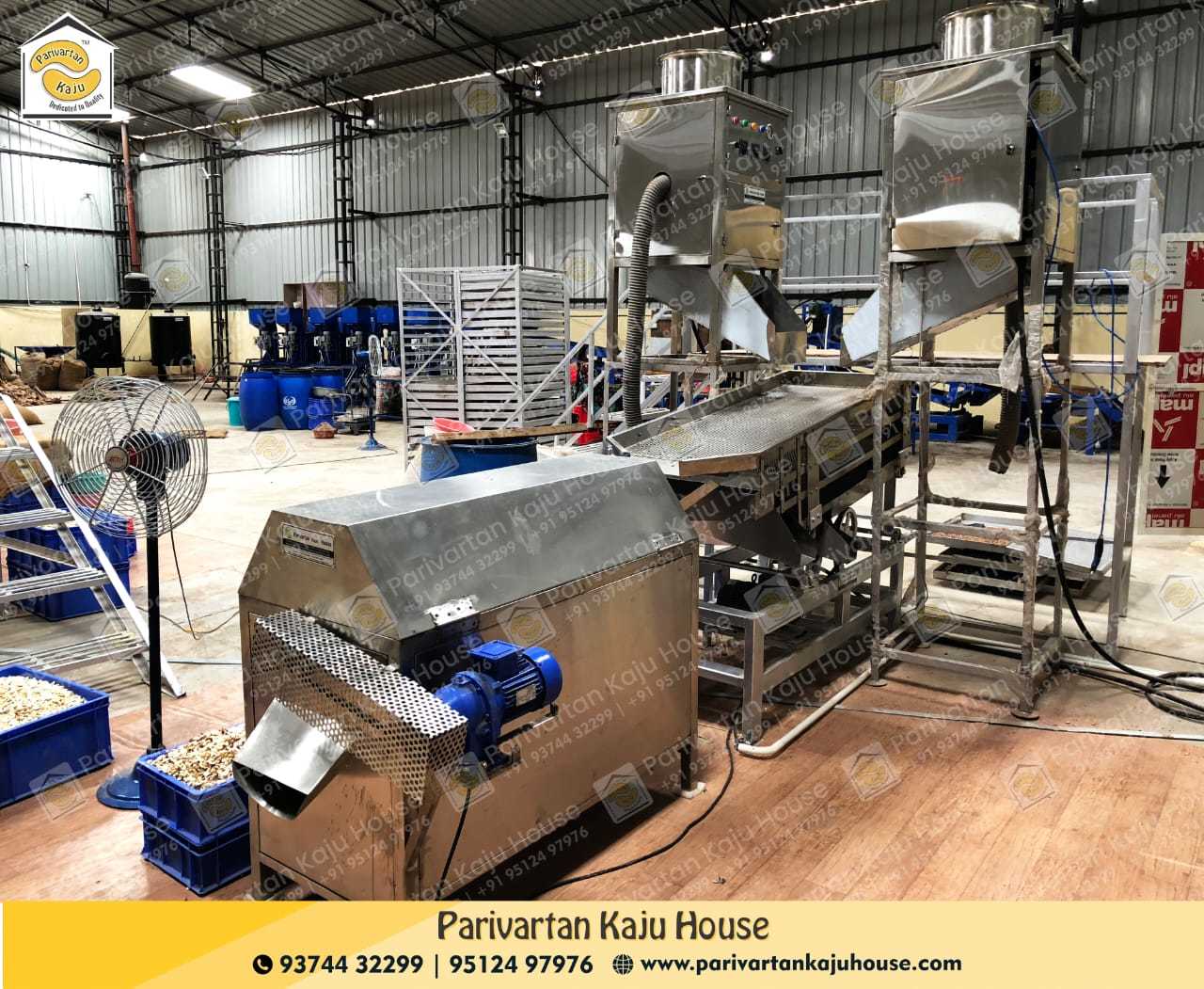 Cashew Kernel Grading Machine - Stainless Steel, 5.1 Ft X 2.0 Ft X 4.2 Ft | 250-1000 Kg/hr Capacity, 99% Accuracy, 1.00 Hp Electric Motor, Automatic Operation