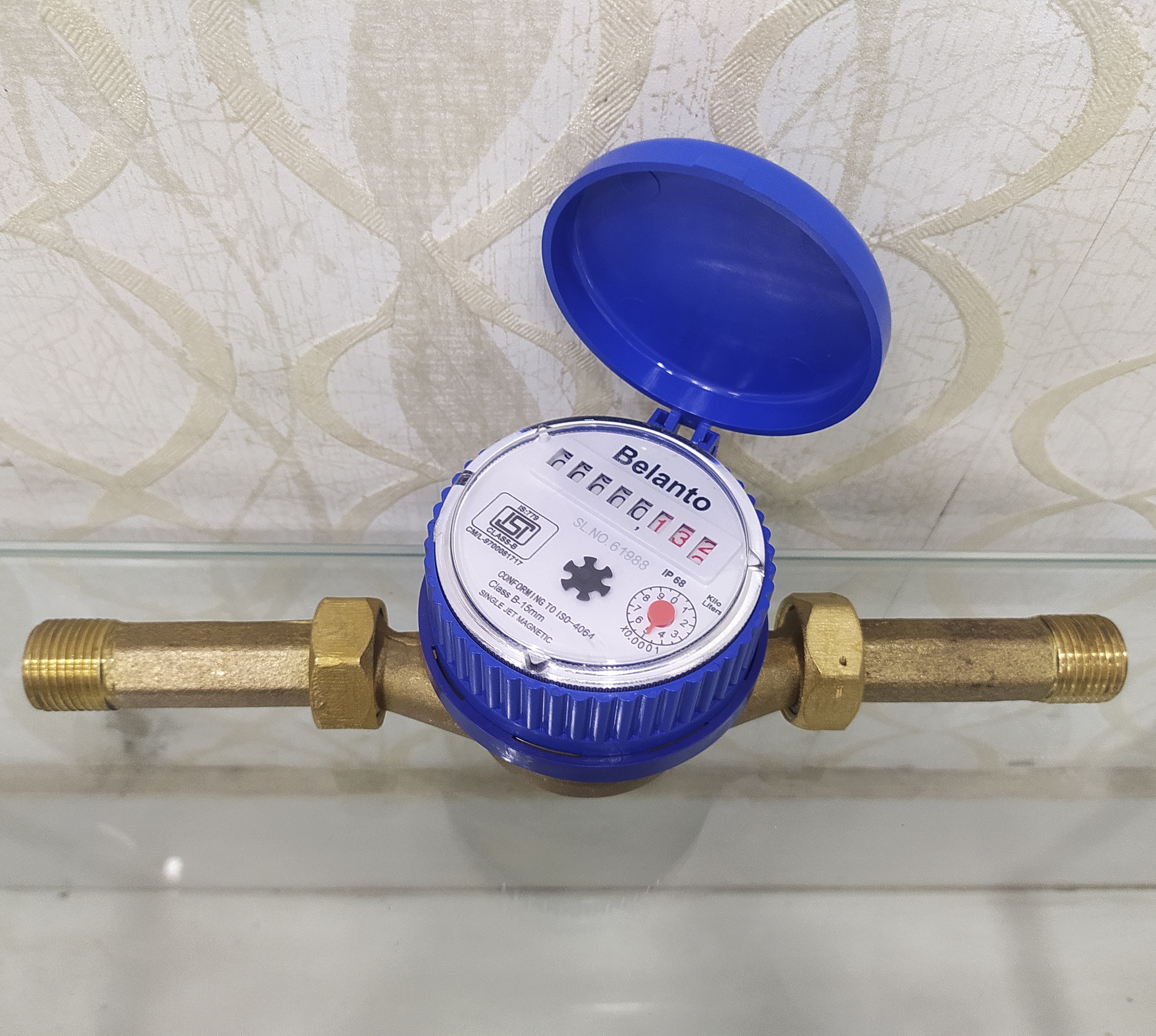 Singlejet Water Meter Accuracy: +_2% %