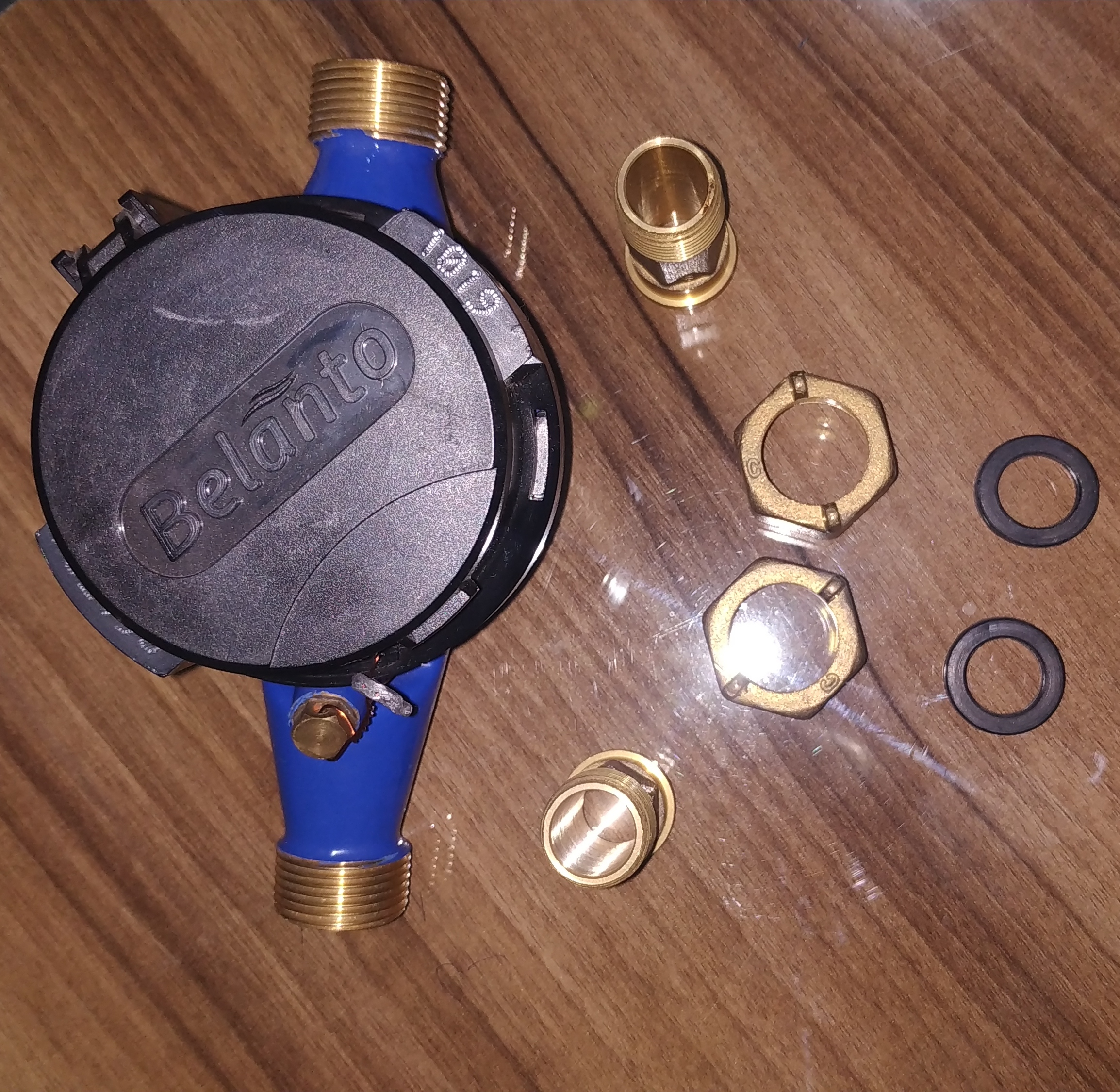 Multijet Water Meter Accuracy: +_2 %