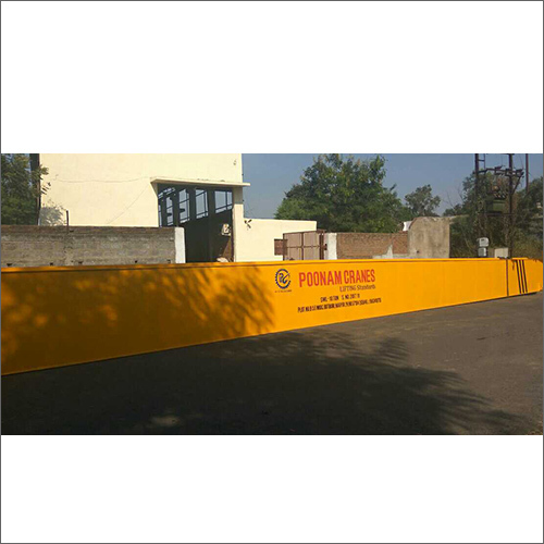 Eot Single Girder Crane - Steel, 5-20 Tons Capacity, 6-18 M Lifting Height, 5-30 M Span | Pendant/remote Control, Class Ii Duty, Durable Build, Efficient Lifting, Smooth Operation, Space Saving