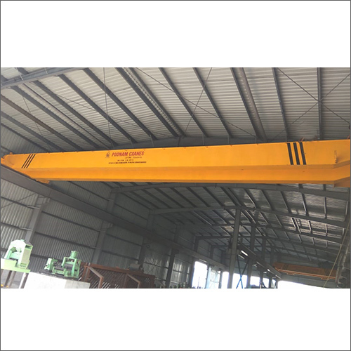 Eot Single Girder Crane - Steel, 5-20 Tons Capacity, 6-18 M Lifting Height, 5-30 M Span | Pendant/remote Control, Class Ii Duty, Durable Build, Efficient Lifting, Smooth Operation, Space Saving