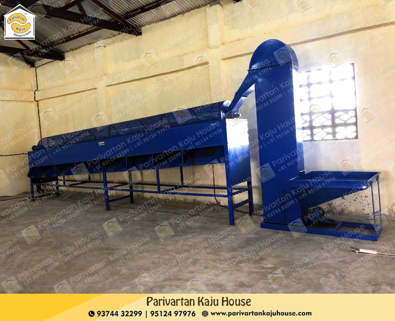 Automatic Stainless Steel Cashew Processing Plant