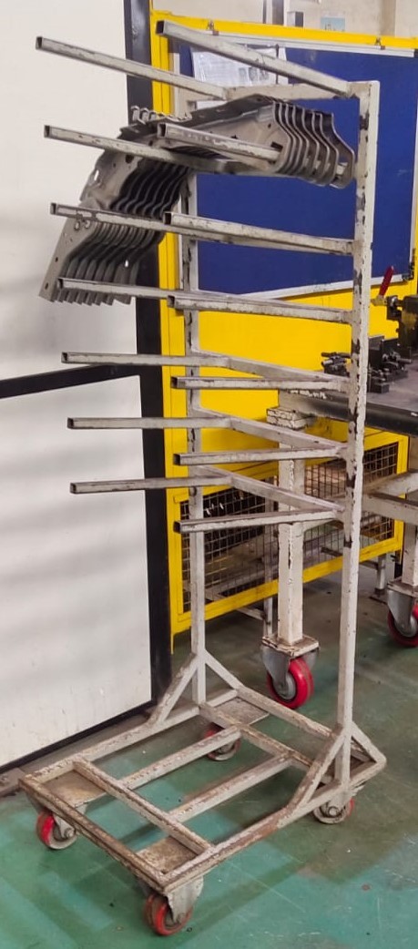 Heavy Duty Pallet Cage - Stainless Steel, Castor Wheels, Durable And Versatile Transport Solution For Efficient Handling