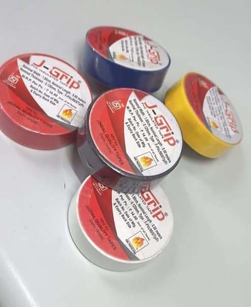 Insulation Tape - Pvc, 6m X 16mm , Blue, Green, Black, White, Yellow, Red | Single Side Rubber Adhesive, 0.120 Thickness, Durable For Electrical Applications