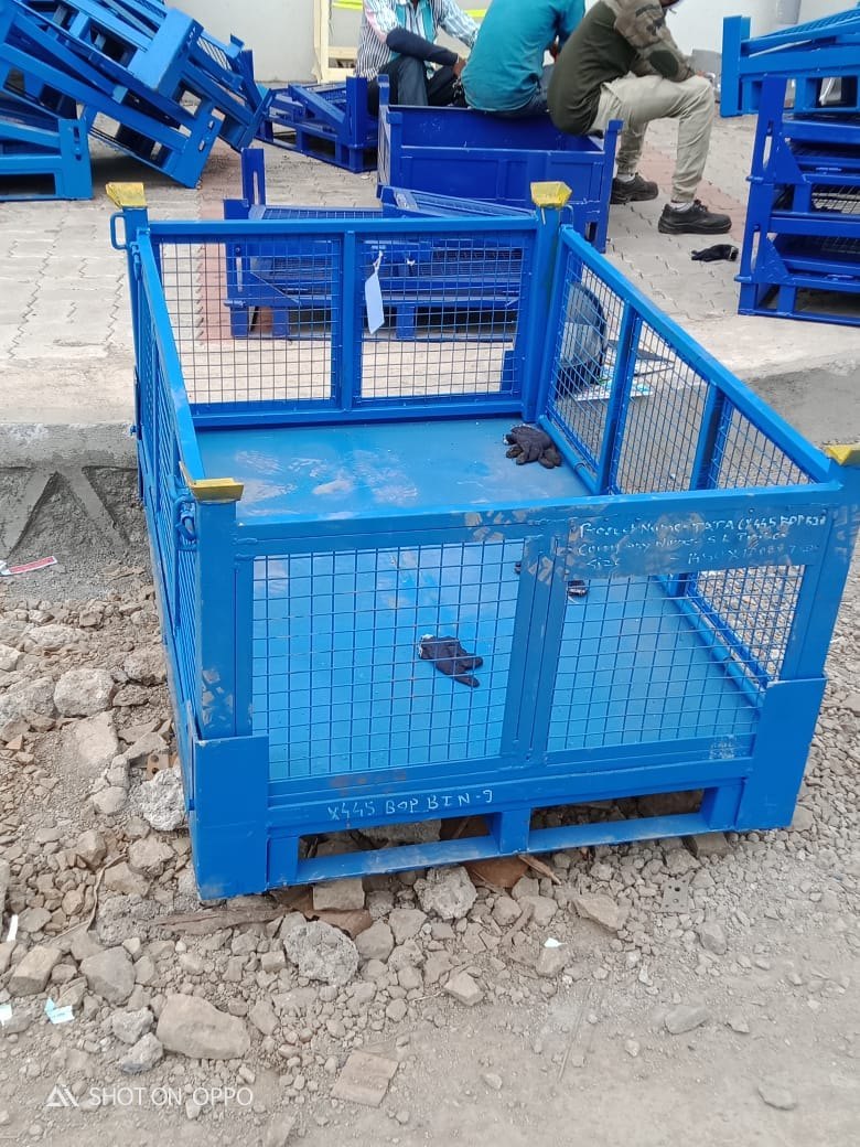Heavy Duty Pallet Cage - Premium Quality Material, Versatile Design For Efficient Goods Transport