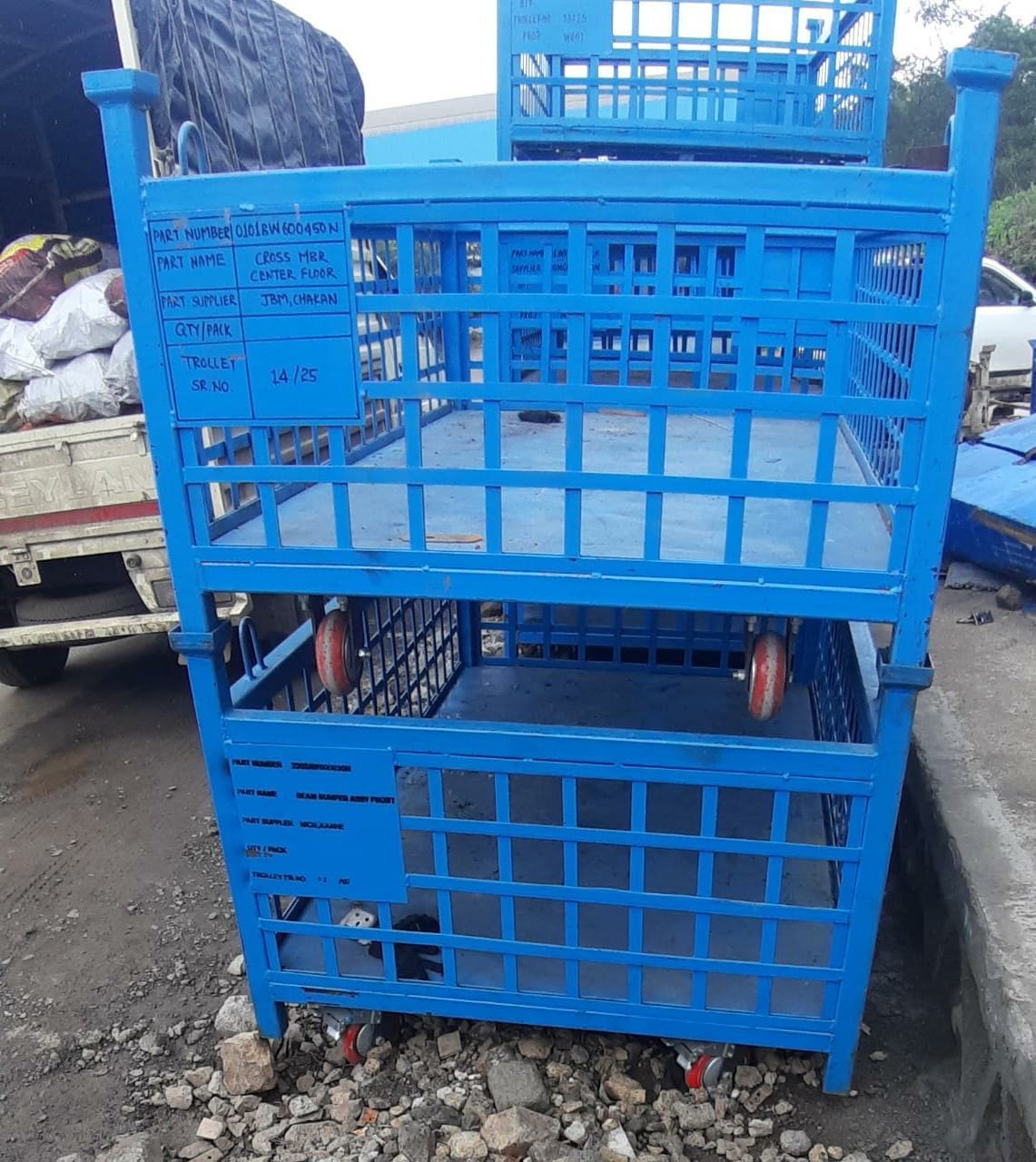 Heavy Duty Pallet Cage - Premium Quality Material, Versatile Design For Efficient Goods Transport