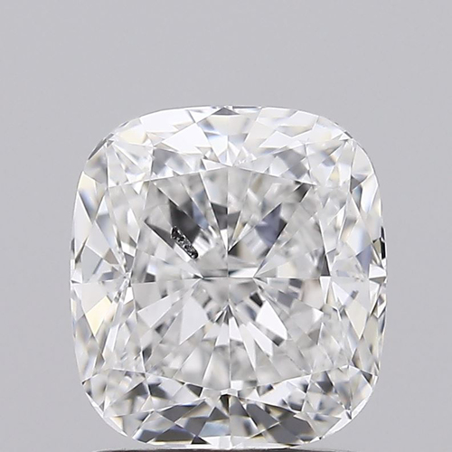 E 1.56 Carat Si2 Clarity Cushion Lab Grown Diamond