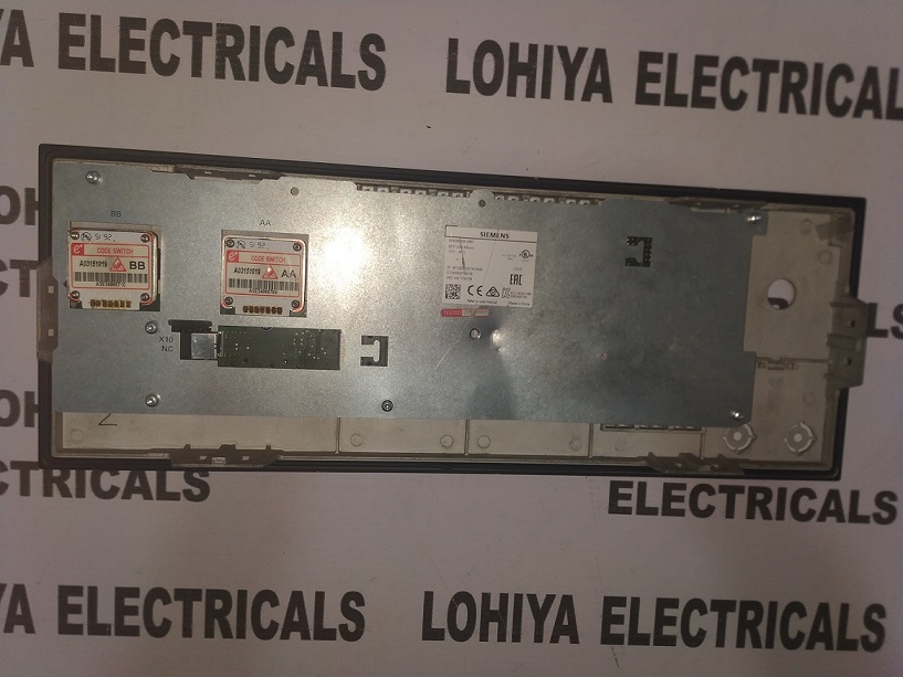 Siemens 6fc5303-0af34-0aa0 Keypad