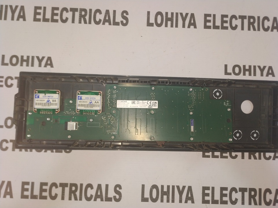 Siemens 6fc5303-0af35-0aa0 Keypad