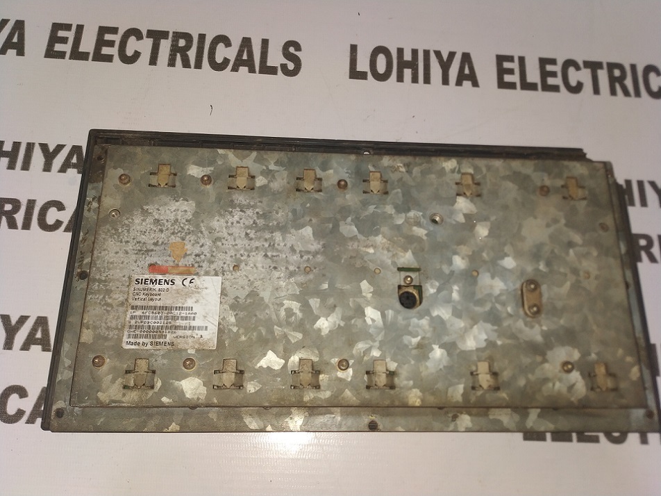 Siemens 6fc5603-0ac12-1aa0 Keypad