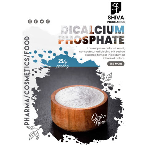 डायकैल्शियम फॉस्फेट डाइहाइड्रेट कैस नं: 7789-77-7