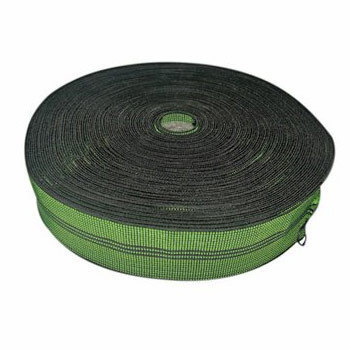 Furniture Elastics - Elastic Fabric Roll, 10 Meters Long x 2 Inches Wide | Green Color for Furniture Binding and Decoration
