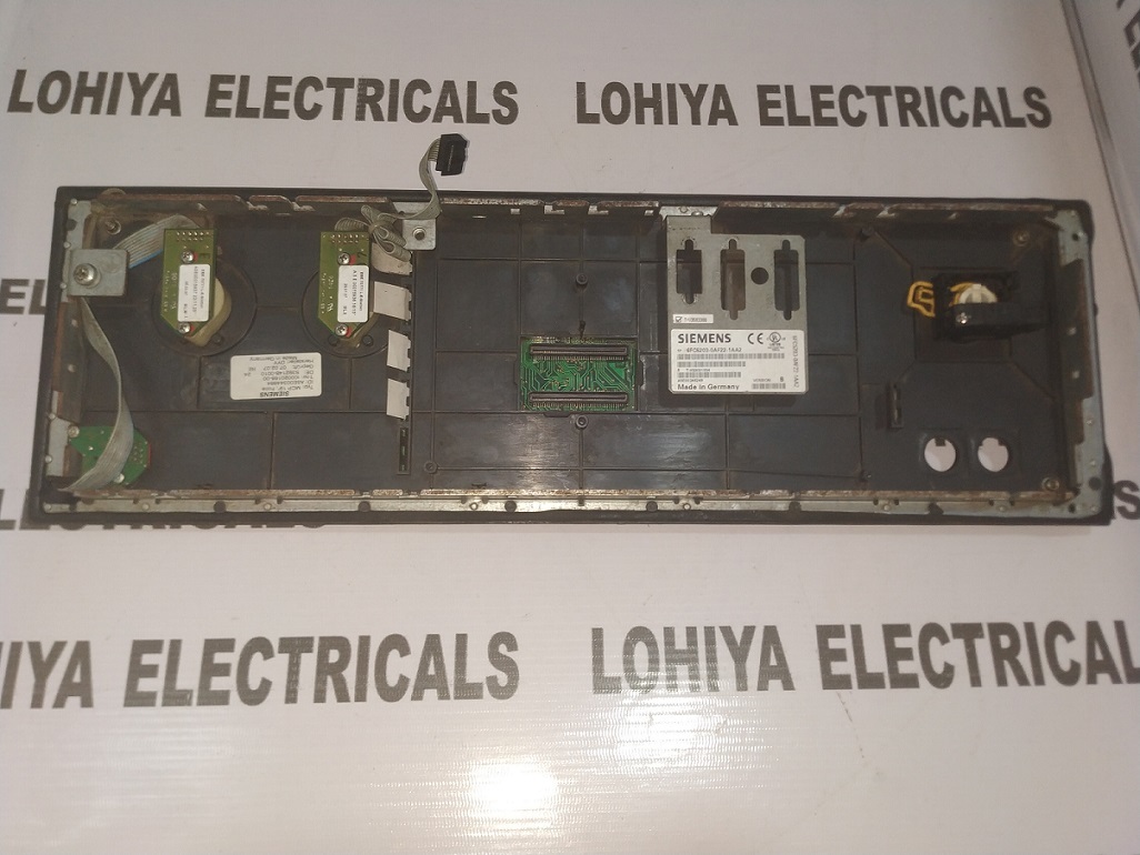 Siemens 6fc5203-0af22-0aa2 Keypad