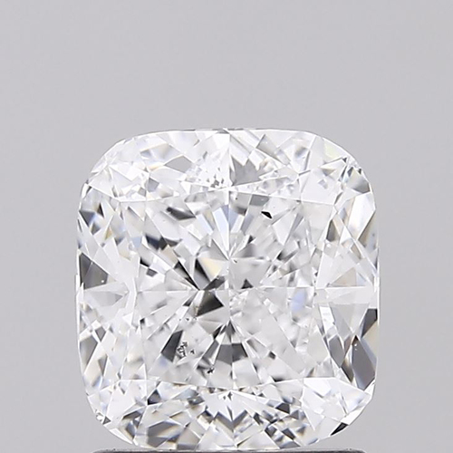 E 1.53 Carat Si1 Clarity Cushion Lab Grown Diamond