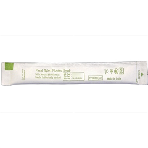 Plastic Nasal Nylon Flocked Swab