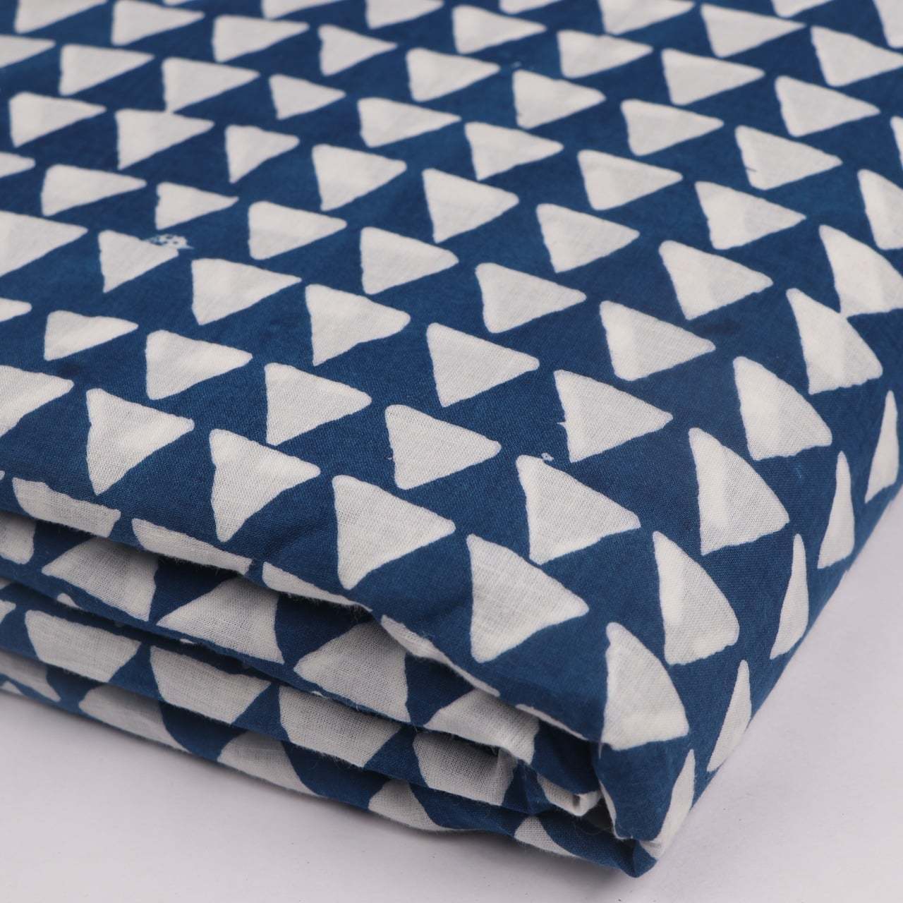 Hand Block Printed Fabric - 100% Cotton, 44 Inch Width, Multi Color | Washable, 10 Meter Yarn Count, Soft Voile For Dress Making