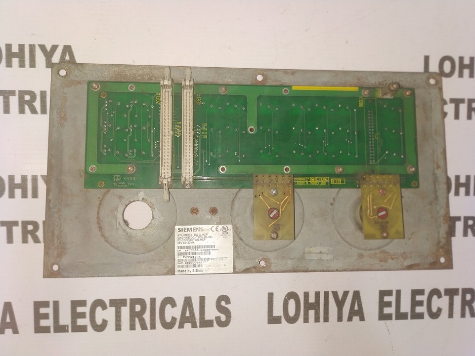 Siemens 6fc5603-0ad00-0aa1 Keypad