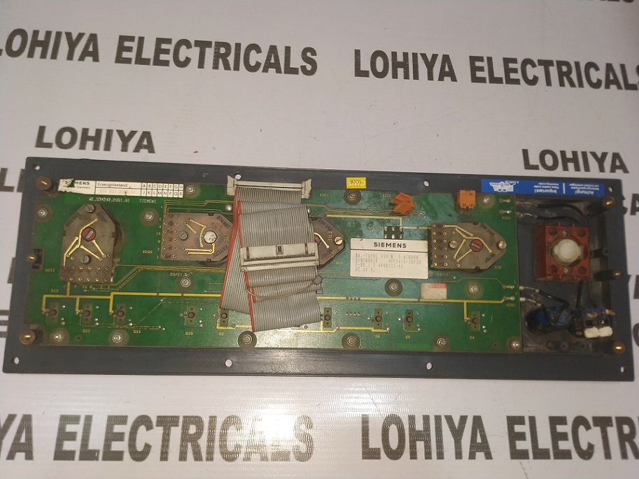 Siemens 6fc3478-3ef20 Keypad