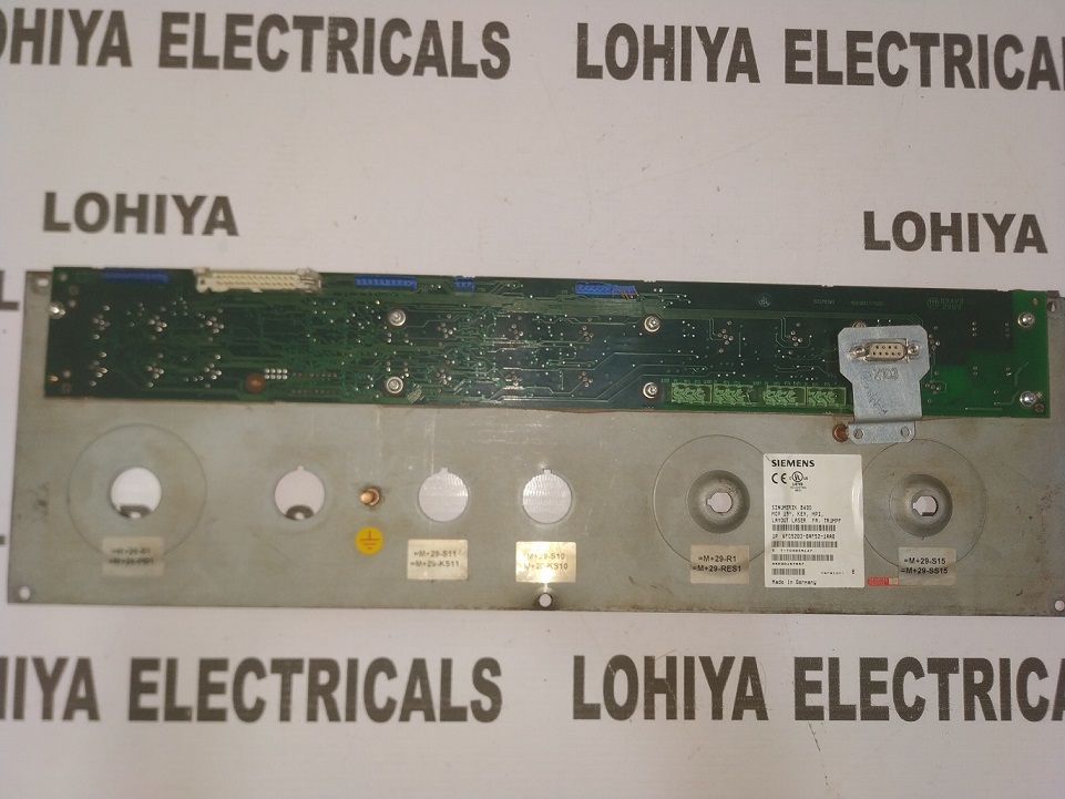 Siemens 6fc5203-0af52-1aa0 Keypad