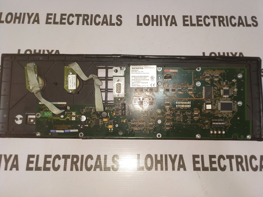 Siemens 6fc5203-0af22-0aa2 Keypad