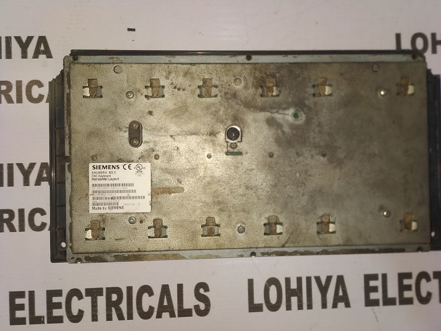 Siemens 6fc5603-0ac13-1aa0 Keypad