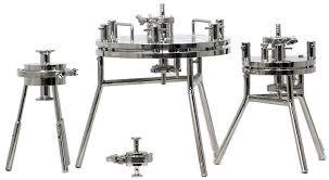 Membrane Filter Holder 293mm - Color: Silver