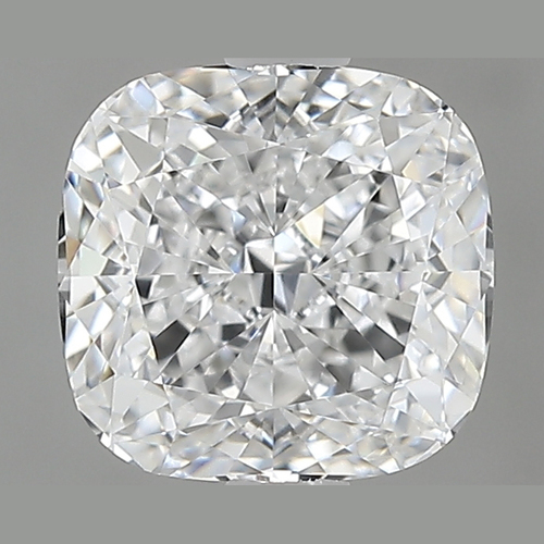 Lab Grown Cushion Cut Diamond - 1.51 Carat VS1 Clarity, E Color, Ideal Cut | 6.78x6.52x3.95mm Measurements, Elegant Gemstone