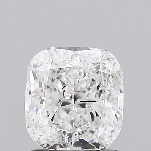 F 1.51 Carat Si2 Clarity Cushion Lab Grown Diamond