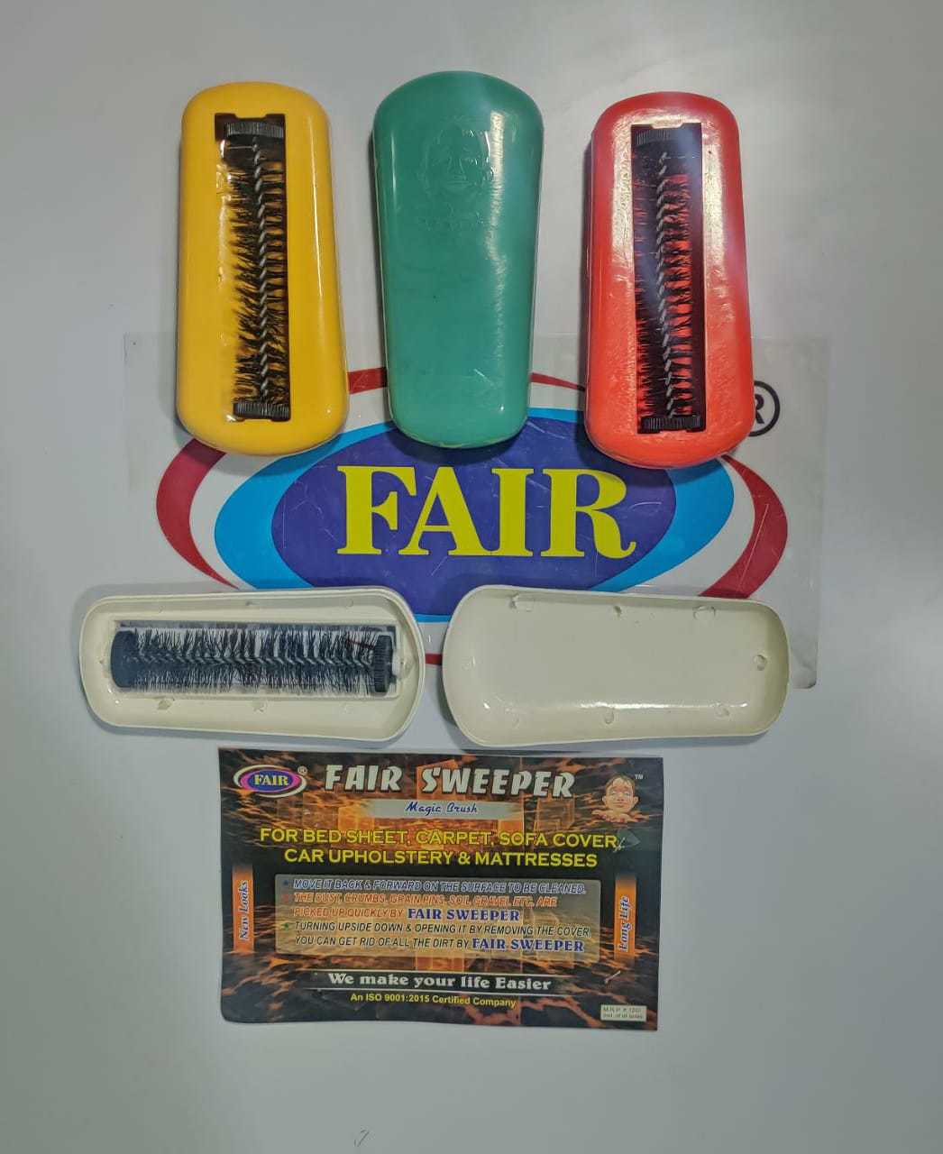 Fair Wonder Brush - Abs Plastic, 80 Grams | Multipurpose Cleaning Brush For Dust, Pet Hair, And Crumbs On Diverse Surfaces