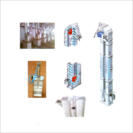 एग्रोमच वर्टिकल बकेट एलिवेटर