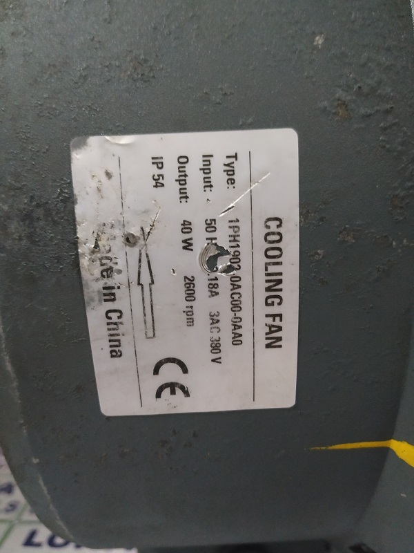 Siemens 1ph1903-0ac00-0aa0 Fan