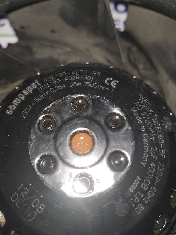 Ebmpapst R2e190-ae77-b8 Fan
