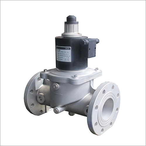 80mm VM Diaphragm Solenoid Valve - Alloy, Silver Finish | Low Pressure, Medium Temperature, Industrial Gas Application