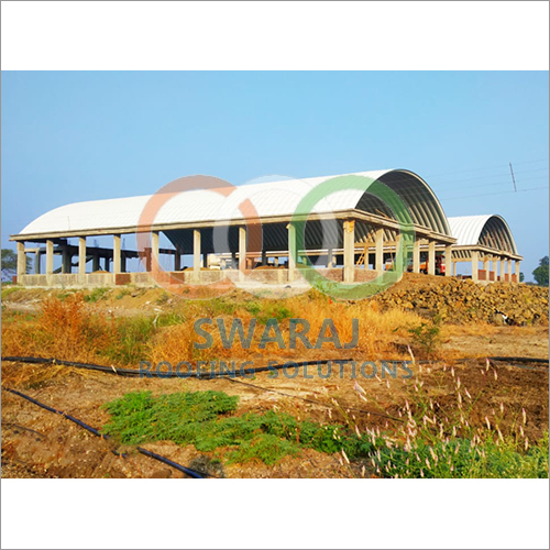 Outdoor Arch Roofing - Shape: Curve
