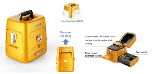 Golden-yellow Signal Fire Ai9 Fusion Splicer