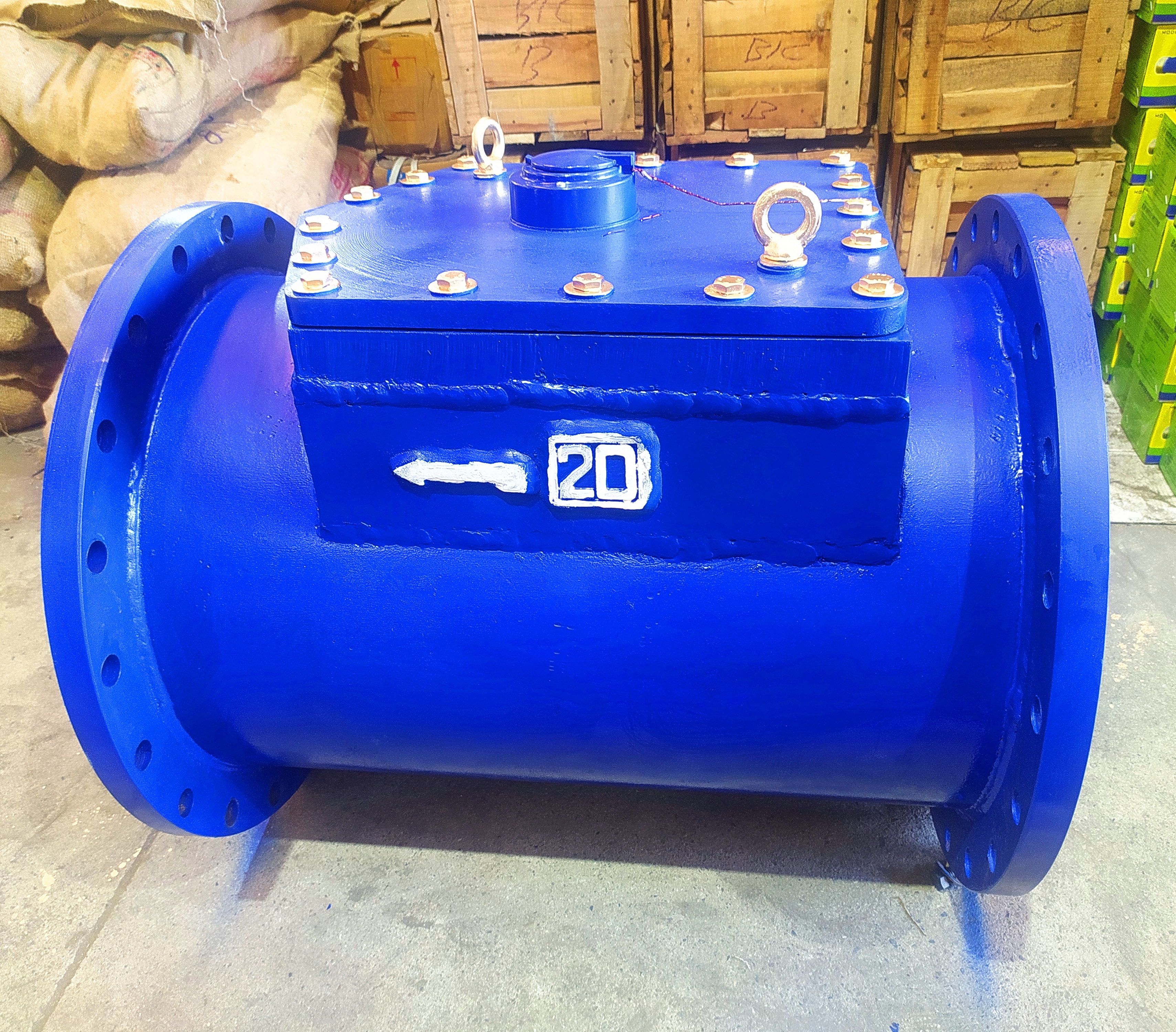 Woltman Type Class B (Iso 4064) Flange End Water Meter - Accuracy: +_2% %