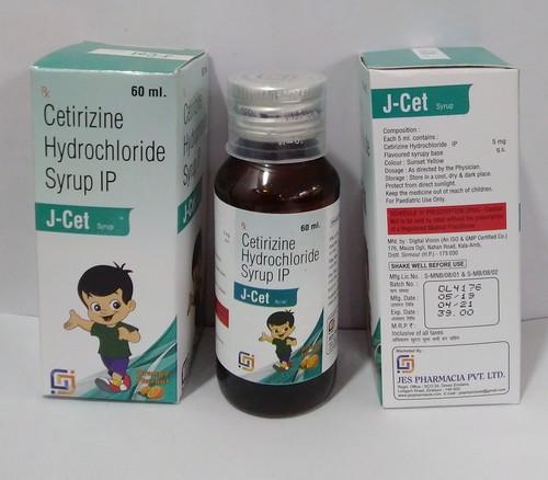 Liquid Cetirizine Syp 5Mg 5Ml