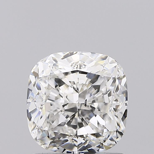 E 1.50 Carat Si2 Clarity Cushion Lab Grown Diamond