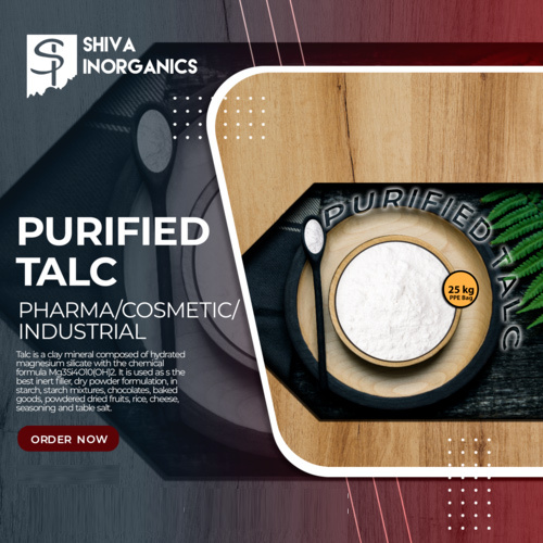 शुद्ध टैल्क केस नंबर: 14807-96-6