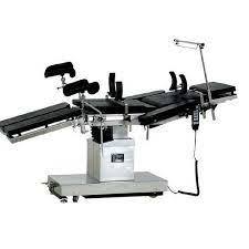 Electric Mobile Operation Table - Steel & Carbon Fiber, 2000x600 mm, 250 kg Capacity, Height Adjustable 600-1000 mm, 110/220V Power Source | Ideal for Surgical Procedures