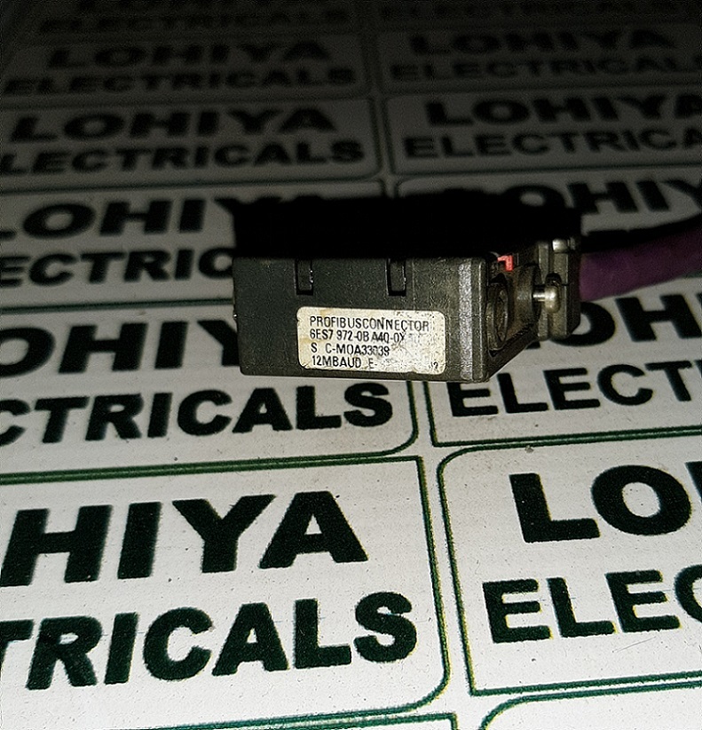 Siemens Profibus Connector 6es7 972-0ba40-0xa0